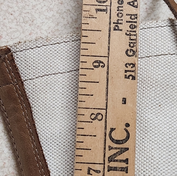 Vintage Shoe Company Molly Jump Boot 8.5 Made in USA Canvas Leather Heritage - Picture 10 of 16